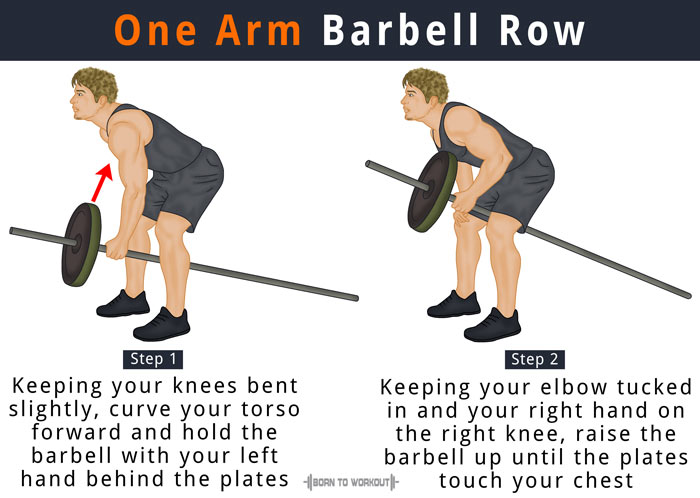 barbell row